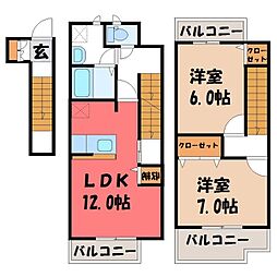 🉐敷金礼金0円！🉐東北本線 岡本駅 バス21分 堀切下車 徒歩7分