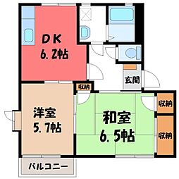 🉐敷金礼金0円！🉐東武宇都宮線 西川田駅 徒歩7分