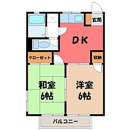 アクツハイツ II 2階