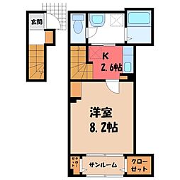 カーサ・ソレイユ 2階