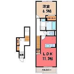 カトレア 2階/-