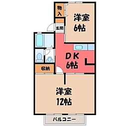 セジュール蘭 1番館 1階/-