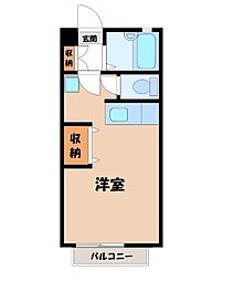 JR東北本線 宇都宮駅 バス7分 新川下車 徒歩5分 2階/-