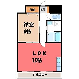 JR東北本線 岡本駅 徒歩21分 6階/-