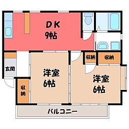 コーポインティアマウンテン 2号棟 2階