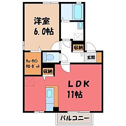 東武宇都宮線 東武宇都宮駅 4.3km