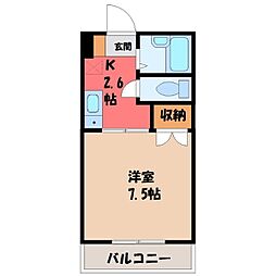 東武宇都宮線 東武宇都宮駅 徒歩24分 3階/-