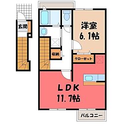アルワクト C 2階