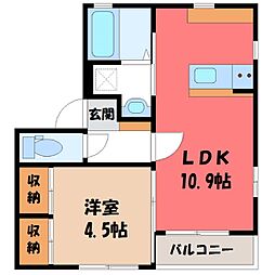 シュエット B 2階