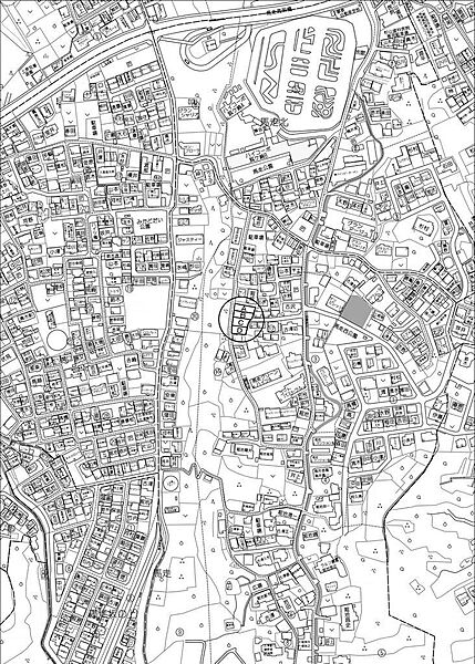 地図を拡大表示