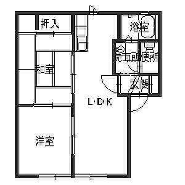 ラフォーレ河原 103｜兵庫県加古川市加古川町河原(賃貸アパート2LDK・1階・50.78㎡)の写真 その2