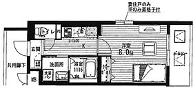 クローバー英賀保駅前 304 ｜ 兵庫県姫路市飾磨区城南町1丁目（賃貸マンション1K・3階・27.52㎡） その2