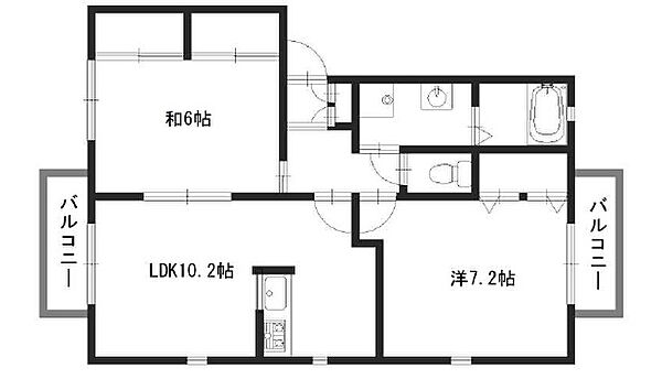 ラフィーネ田寺東Ｂ棟 B203｜兵庫県姫路市田寺東2丁目(賃貸アパート2LDK・2階・59.62㎡)の写真 その2