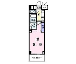 ザ　ベース東姫路 404 ｜ 兵庫県姫路市阿保（賃貸マンション1K・4階・30.98㎡） その2