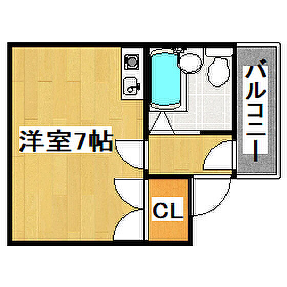 オリエントシティ王子公園 401｜兵庫県神戸市灘区泉通6丁目(賃貸マンション1R・4階・18.00㎡)の写真 その2