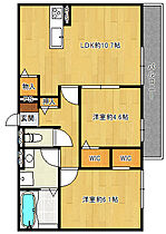 Ｇｒａｃｅ　Ａｒｋ 102 ｜ 兵庫県明石市大久保町大窪（賃貸アパート2LDK・1階・55.03㎡） その2