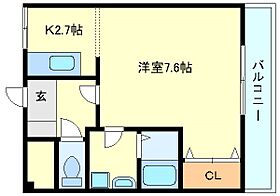 エタニティー 201 ｜ 兵庫県明石市大久保町大窪（賃貸マンション1K・2階・26.70㎡） その2