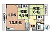 大沢マンション1階6.1万円