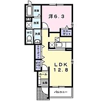 ドルチェＡ・Ｂ B101 ｜ 兵庫県加古郡播磨町東本荘3丁目（賃貸アパート1LDK・1階・46.49㎡） その2