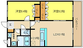 ＦＯＲＥＳＴ　ＶＩＬＬＡ 201 ｜ 兵庫県姫路市北条（賃貸アパート2LDK・2階・57.33㎡） その2