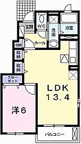 アイリスガーデンＡ 101 ｜ 兵庫県姫路市四郷町東阿保（賃貸アパート1LDK・1階・45.89㎡） その2