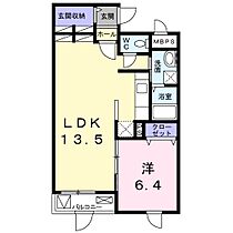 ブロッサムズ・スクエア 104 ｜ 兵庫県神戸市西区伊川谷町潤和（賃貸マンション1LDK・1階・52.37㎡） その2