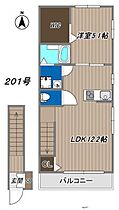 NET－K垂水 202 ｜ 兵庫県神戸市垂水区中道5丁目（賃貸アパート1LDK・2階・43.35㎡） その2