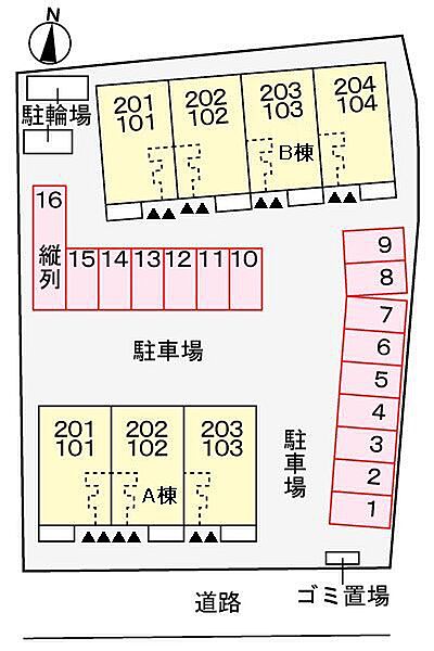 グランレジデンス勝原Ｂ 201｜兵庫県姫路市勝原区大谷(賃貸アパート2LDK・2階・56.61㎡)の写真 その16