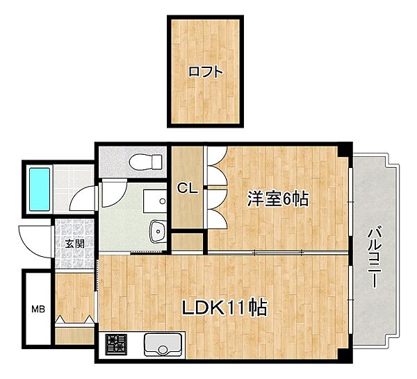 モンヴィラージュ本山 402｜兵庫県神戸市東灘区本山中町4丁目(賃貸マンション1LDK・4階・49.00㎡)の写真 その2