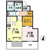 セジュール大津新町 103 ｜ 兵庫県姫路市大津区新町1丁目（賃貸アパート1DK・1階・33.65㎡） その2