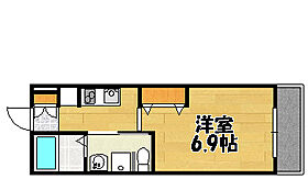 ヴィアノ緑が丘 W107 ｜ 兵庫県三木市緑が丘町本町1丁目（賃貸アパート1K・1階・24.30㎡） その2