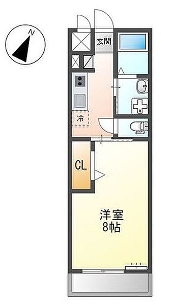 ムーンガーデン 103｜兵庫県姫路市大津区北天満町(賃貸アパート1K・1階・29.05㎡)の写真 その2