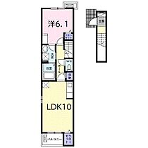 グランデフォルトーネＢ 204 ｜ 兵庫県姫路市勝原区山戸（賃貸アパート1LDK・2階・43.79㎡） その2