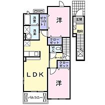 グレイシャスハイムB棟 201 ｜ 兵庫県加東市下滝野1（賃貸アパート2LDK・2階・58.48㎡） その2