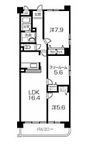 キャッスルコート国府寺町 803 ｜ 兵庫県姫路市国府寺町（賃貸マンション3LDK・8階・74.65㎡） その2