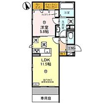 グランアイズ 203 ｜ 兵庫県明石市西新町1丁目（賃貸アパート1LDK・2階・44.22㎡） その2