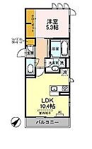 レヴァージュ 301 ｜ 兵庫県加古川市平岡町一色西2丁目（賃貸アパート1LDK・3階・41.67㎡） その2