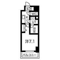 ＶＩＬＬＡ・ＳＥＲＥＮＯ姫路 1104 ｜ 兵庫県姫路市朝日町（賃貸マンション1K・11階・25.26㎡） その2