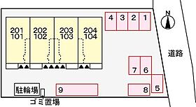 ジュエル 104 ｜ 兵庫県相生市那波野2丁目（賃貸アパート1LDK・1階・42.50㎡） その16