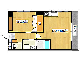 シャトーパルモア阪急六甲 401 ｜ 兵庫県神戸市灘区八幡町1丁目（賃貸マンション1LDK・4階・37.65㎡） その2