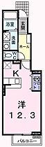 アンジェリカII 105 ｜ 兵庫県姫路市大津区勘兵衛町1丁目（賃貸アパート1K・1階・32.90㎡） その2