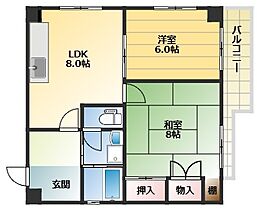 兵庫県神戸市中央区中山手通2丁目（賃貸マンション2LDK・3階・52.00㎡） その2