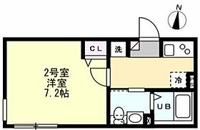 神奈川県厚木市厚木町（賃貸アパート1K・3階・23.29㎡） その2