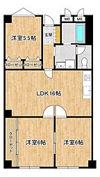 間取図画像 3LDK