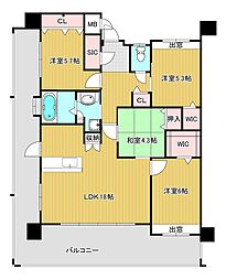 間取図画像 4LDK