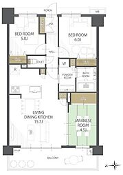 間取図画像 3LDK