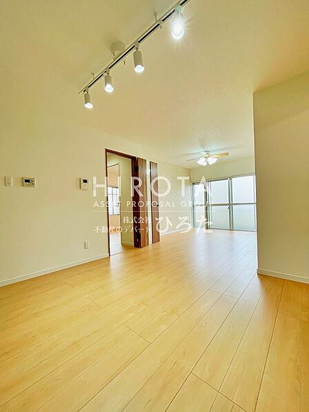 間取り変更でリビングも広々空間に