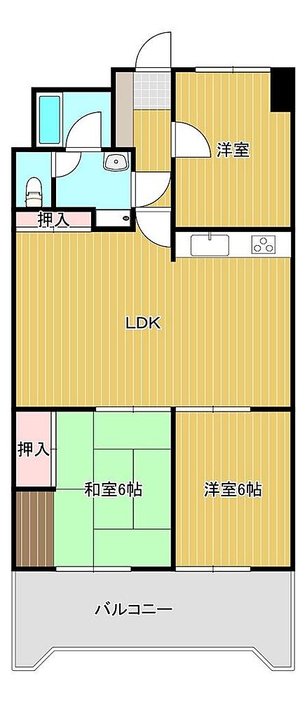 間取り図は現況を優先します。