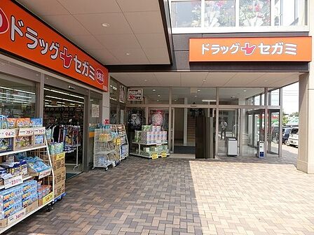ドラッグセガミ井堀店（377m）