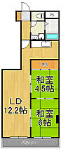 サンボックスアキタ  ｜ 兵庫県宝塚市安倉中2丁目（賃貸マンション2LDK・3階・55.00㎡） その2